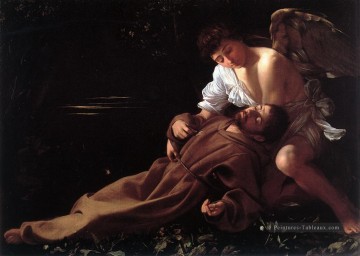 Caravaggio œuvres - St François en extase Caravage
